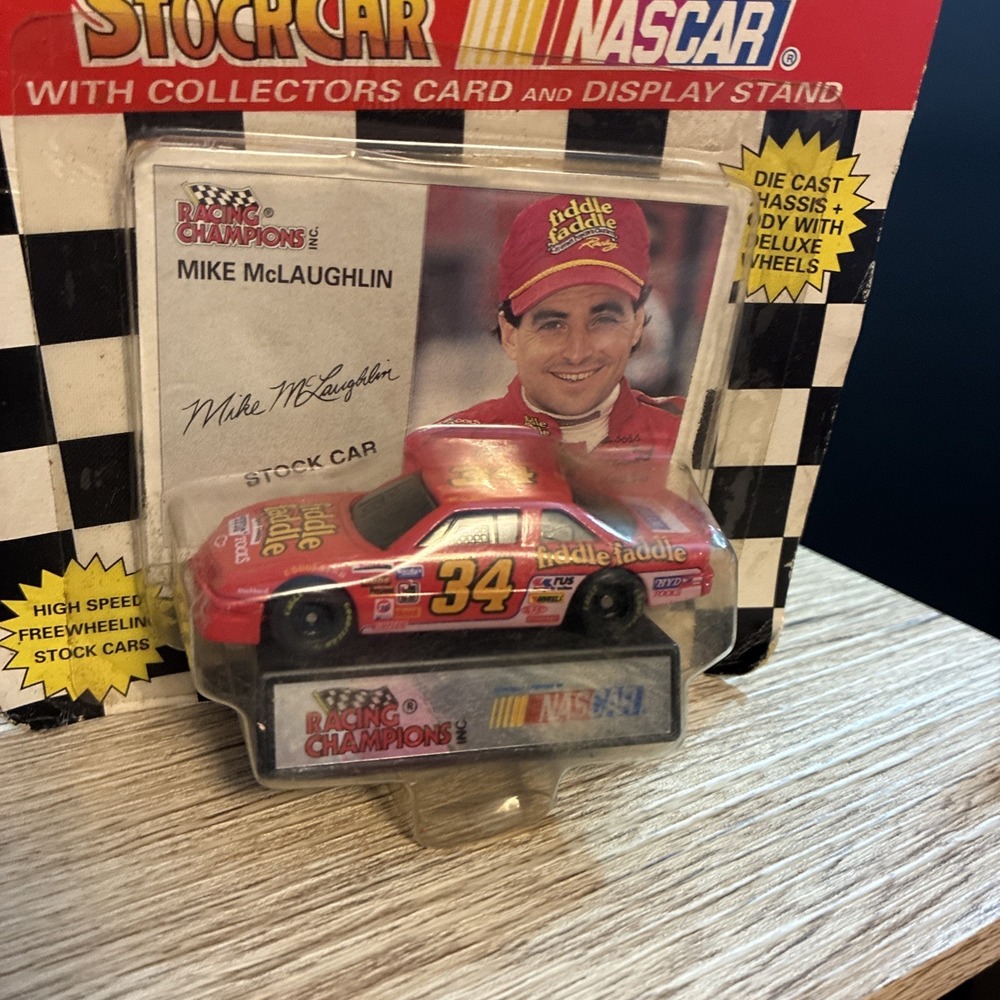 Mike McLaughlin #34 Fiddle Faddle 1994 Racing Champions 1:64 Scale Die-Cast